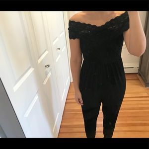Black ASOS jumpsuit